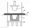 Fig. 01 - Method and apparatus for producing plant container liners particularly from sphagnum moss