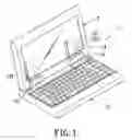 Fig. 02 - Portable information device having a lift function