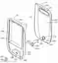 Fig. 01 - Battery cover latching assembly for portable electronic device