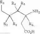Fig. 02 - Amino acids with affinity for the α2δ-protein