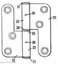 Fig. 01 - Single axis hinge