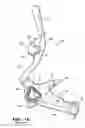 Fig. 03 - Monolithic steering wheel tilt lever
