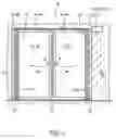 Fig. 02 - Door with integrated identification system in the air curtain device