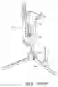 Fig. 07 - Collapsible and adjustable stand for a musical instrument