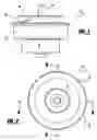 Fig. 02 - Hydraulically damped body mount with bolt-through construction