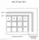 Fig. 04 - Plasma display panel with improved barrier ribs