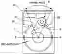 Fig. 01 - Magnetic disc unit with gap between magnetic disc and shroud