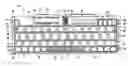 Fig. 01 - Wireless keyboard for hand-held computers