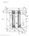 Fig. 24 - Solid oxide fuel cell assembly with replaceable stack and packet modules