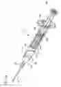 Fig. 22 - Single use syringe for two stroke procedures