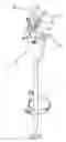 Fig. 07 - Spacer for use in arthroplasty on a knee joint