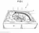 Fig. 02 - Disc changer with support for swing arm in disc reproducing position