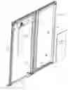 Fig. 01 - Pre-fabricated sliding door assembly