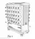 Fig. 04 - Cooler with individual container pockets