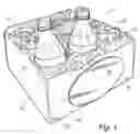 Fig. 02 - Counter top cooler with individual container pockets