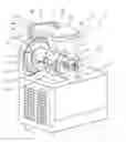 Fig. 01 - Machine for making and dispensing ice drinks and the like