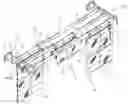 Fig. 01 - Window blind structure with multiple rods and blinds