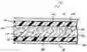 Fig. 01 - Flexible flat cable with insulating layer having distinct adhesives on opposing faces