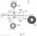 Fig. 03 - Flexible flat cable with insulating layer having distinct adhesives on opposing faces