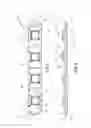 Fig. 03 - Adhesive backed mount strip