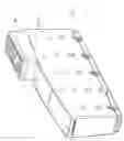 Fig. 02 - Retainer block for use with dish rack