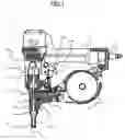 Fig. 02 - Cylindrical contact arm having a tapered guide section in a power-driven nailing machine