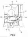 Fig. 08 - Recording and/or reproducing device having a positioning arrangement for fixing a grabber in place