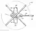 Fig. 01 - Compound helicopter with combined wings and landing struts