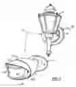 Fig. 02 - Wireless motion activated light fixture base plate and kit