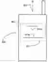 Fig. 01 - Mobile phone having a directed beam antenna