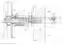 Fig. 01 - Index drive, and fluid passage for an injection molding machine