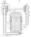 Fig. 01 - Glassware forming machine with bladder-operated cooling wind valve