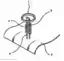 Fig. 01 - Button wrapping and knotting method and apparatus thereof