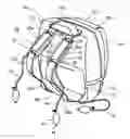 Fig. 01 - Backpack and conversion kit particularly useful for children's school bags