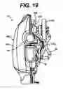 Fig. 15 - Surgical stapling instrument incorporating a multi-stroke firing mechanism with return spring rotary manual retraction system