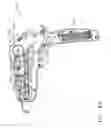 Fig. 35 - Surgical stapling instrument incorporating a multi-stroke firing mechanism with return spring rotary manual retraction system