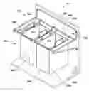 Fig. 01 - Tilt-out laundry bag assembly