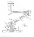 Fig. 01 - SUSPENDED DISPLAY ADJUSTABLY POSITIONABLE ABOUT SWIVEL AXIS