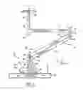 Fig. 02 - SUSPENDED DISPLAY ADJUSTABLY POSITIONABLE ABOUT SWIVEL AXIS