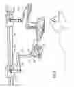 Fig. 09 - SUSPENDED DISPLAY ADJUSTABLY POSITIONABLE ABOUT SWIVEL AXIS