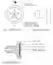 Fig. 02 - Magnetic doorknob with interchangeable design discs