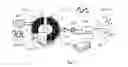 Fig. 02 - Two Dimensional Layout, High Noise Immunity, Interleaved Channels Electrostatic Encoder