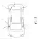 Fig. 02 - Visual watching device for an automobile for detecting the dead angle caused by a front post