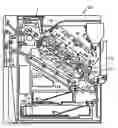 Fig. 01 - Image forming device with a control means to correct the fixing control temperature