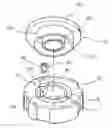 Fig. 01 - Oil supply structure for slider of orbiting vane compressor