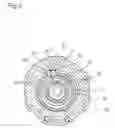 Fig. 06 - Oil supply structure for slider of orbiting vane compressor
