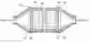 Fig. 01 - Support seal for positive retention of catalytic converter substrate and method therefor