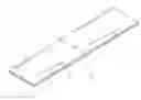 Fig. 01 - Wooden slat structure for window blinds
