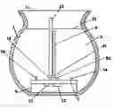 Fig. 01 - Luminescent wax candle container