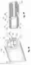 Fig. 10 - Percutaneous suture path tracking device with cutting blade